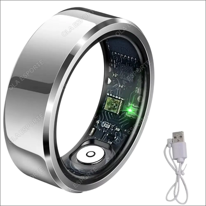 2025 Smart Ring: Blutdruck-, Herzfrequenz- & Schlaf-Monitoring | IP68 + 5ATM Wasserdicht | Multisport-Modus für Damen & Herren.