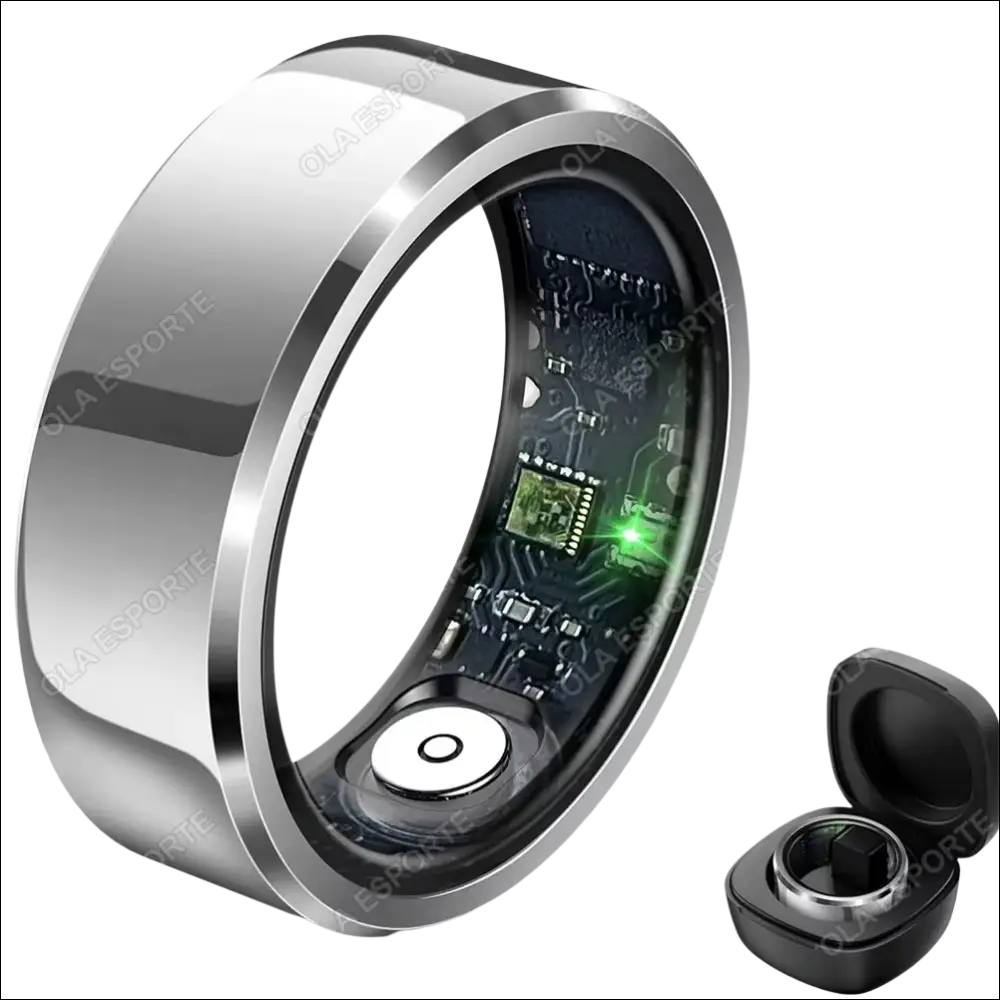 2025 Smart Ring: Blutdruck-, Herzfrequenz- & Schlaf-Monitoring | IP68 + 5ATM Wasserdicht | Multisport-Modus für Damen & Herren.