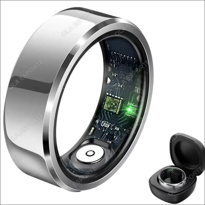 2025 Smart Ring: Blutdruck-, Herzfrequenz- & Schlaf-Monitoring | IP68 + 5ATM Wasserdicht | Multisport-Modus für Damen & Herren.