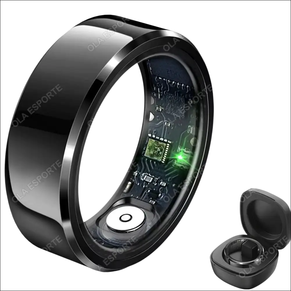 2025 Smart Ring: Blutdruck-, Herzfrequenz- & Schlaf-Monitoring | IP68 + 5ATM Wasserdicht | Multisport-Modus für Damen & Herren.