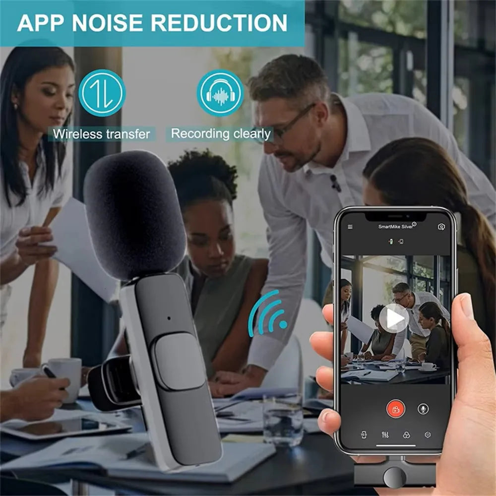 Kompakter Wireless Mikrofon für Kreative.