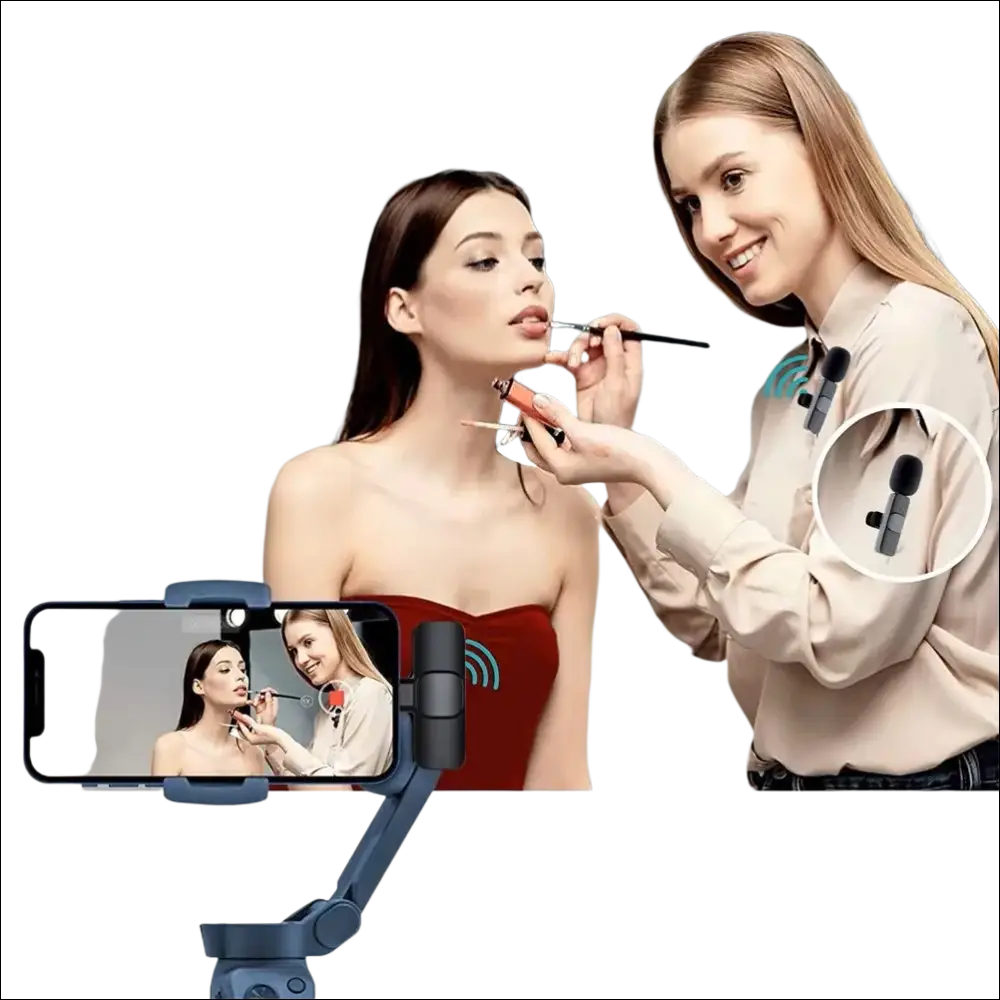 Kompakter Wireless Mikrofon für Kreative.